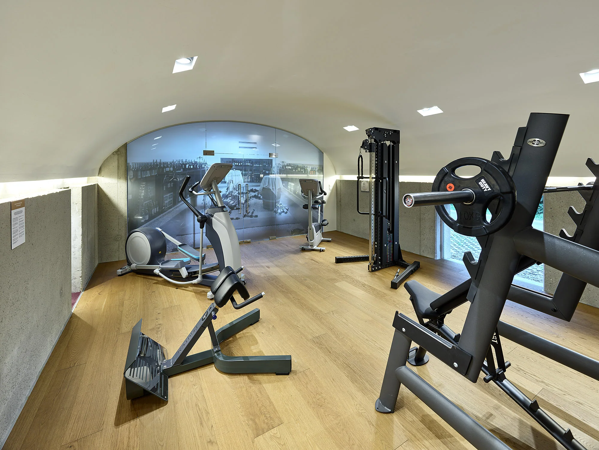 Fitnessbereich – An der Lage