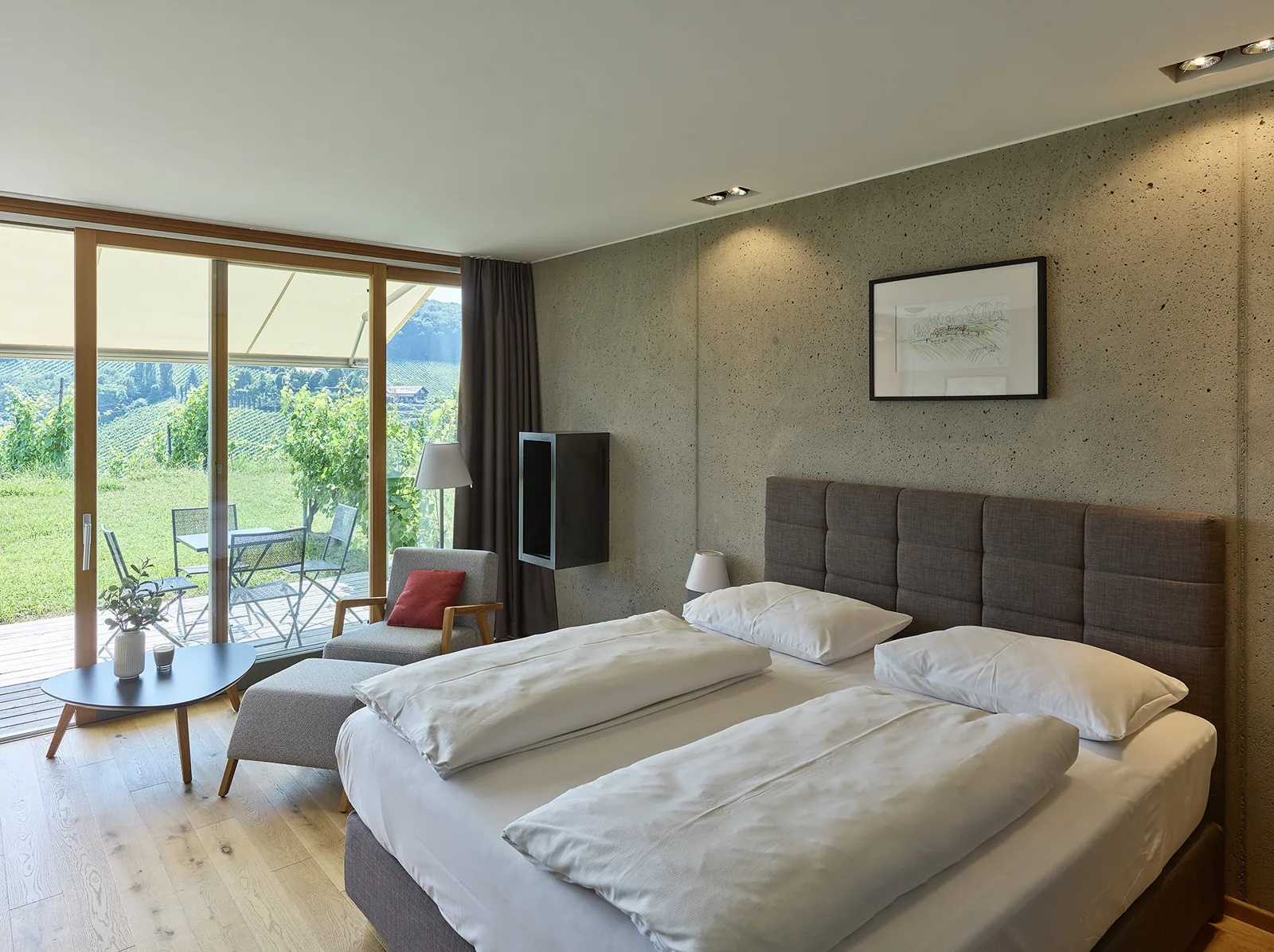 Studio Apartment Weinberg Blick – An der Lage Top 4